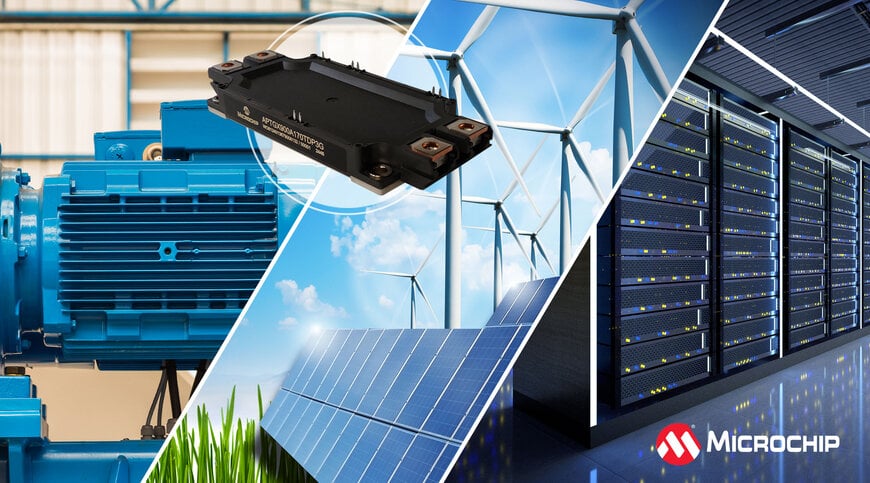 Microchip présente la nouvelle famille de modules DualPack 3 IGBT7 à haute densité de puissance
