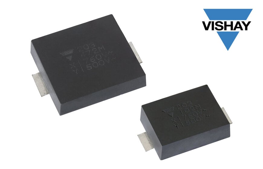 Vishay Introduces First SMD Y1-Rated Automotive Capacitors