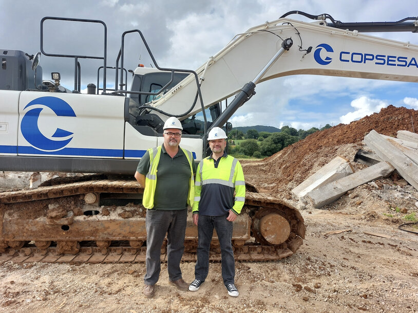 COPSESA ampl&iacute;a su flota con la excavadora Develon DX255LC-7