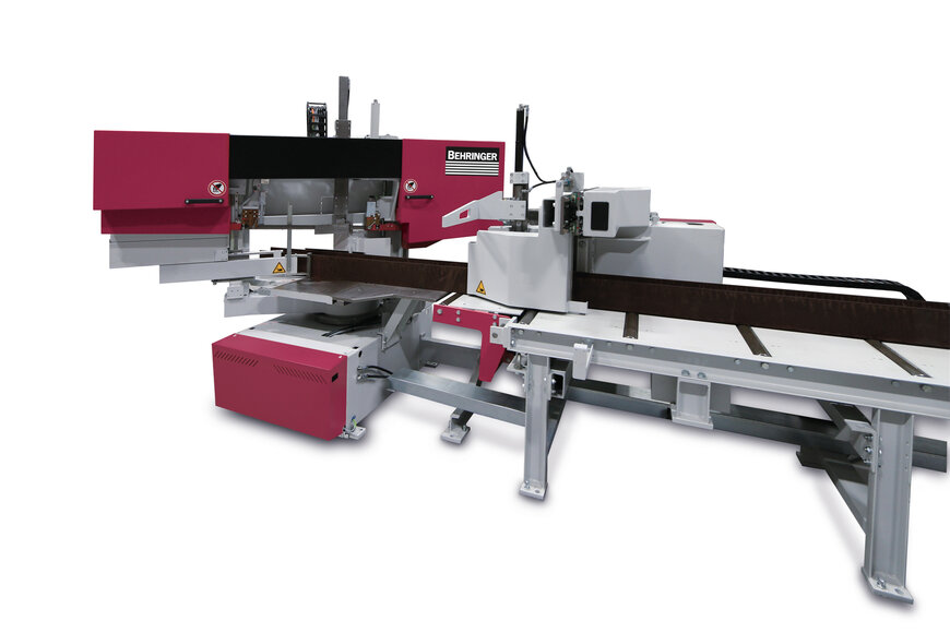 BEHRINGER Showcases HBE320-523GA: Automatic Miter Bandsaw for Precision Fabrication
