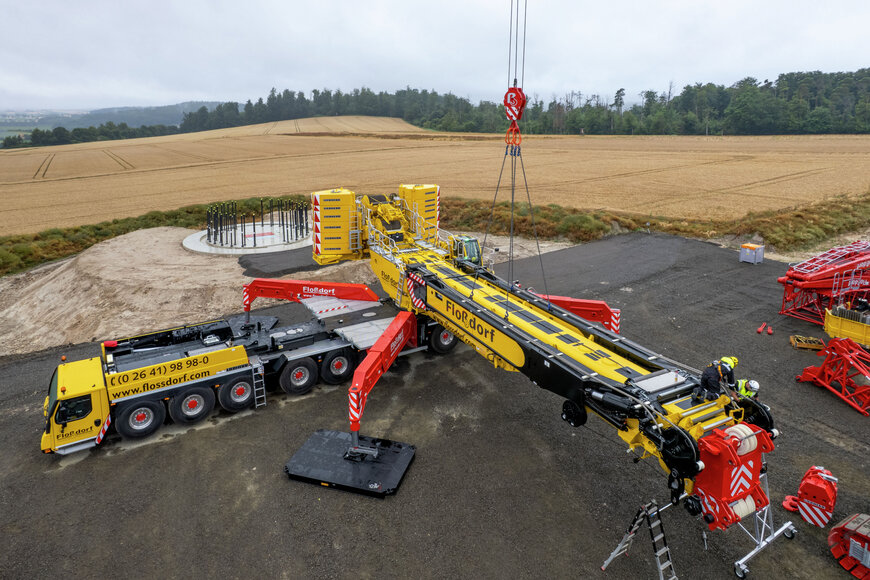 Floßdorf Expands Fleet with Liebherr LTM 1750-9.1 and LTR 1150