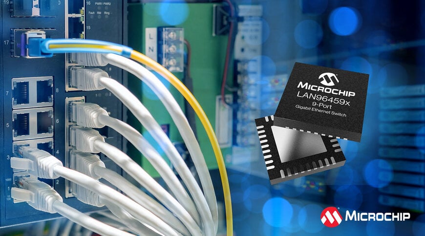 Microchip Unveils New Gigabit Ethernet Switches