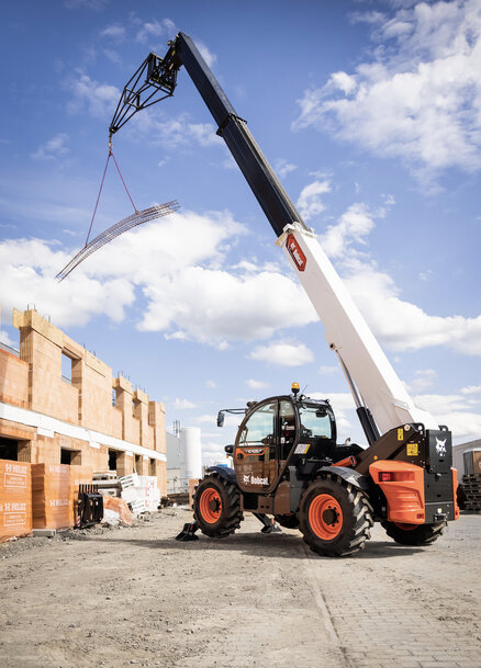 Bobcat mejora la eficiencia en la construcci&oacute;n con manipuladores telesc&oacute;picos vers&aacute;tiles
