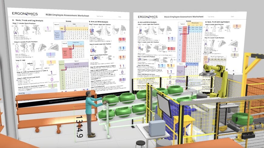 Michelin streamlines manufacturing planning with Visual Components 3D simulation