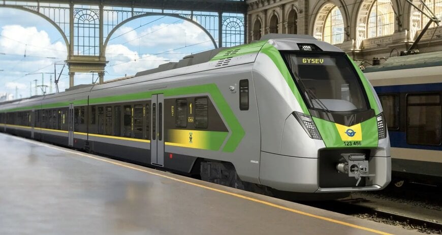 Stadler reveals the final design of the GYSEV FLIRT IC