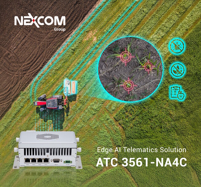 NEXCOM’s Rugged Edge AI Computer, ATC 3561-NA4C, for Smart Agriculture