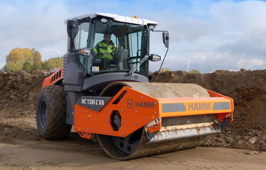 Wirtgen Group’s Hamm Launches HC 130i C VA Compactor