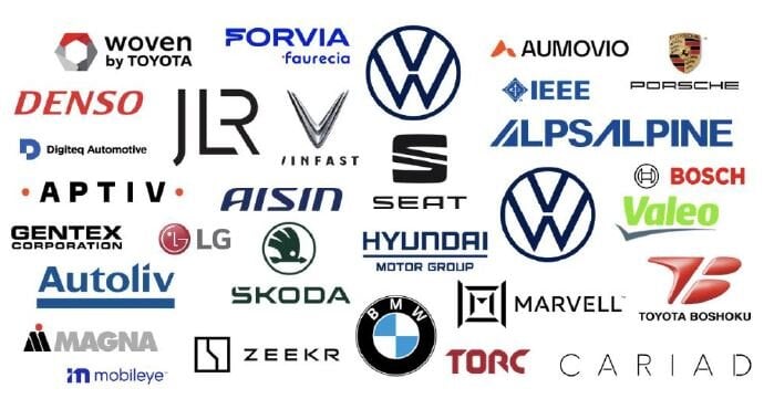 OEMs & Tier 1’s you will meet at AutoSens Europe