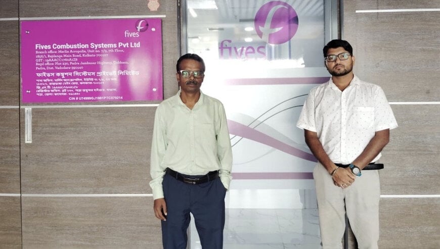 Fives expands combustion activity in India with a new office in Kolkata
