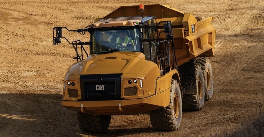 Caterpillar Launches Next-Gen Articulated Trucks with Advanced Safety