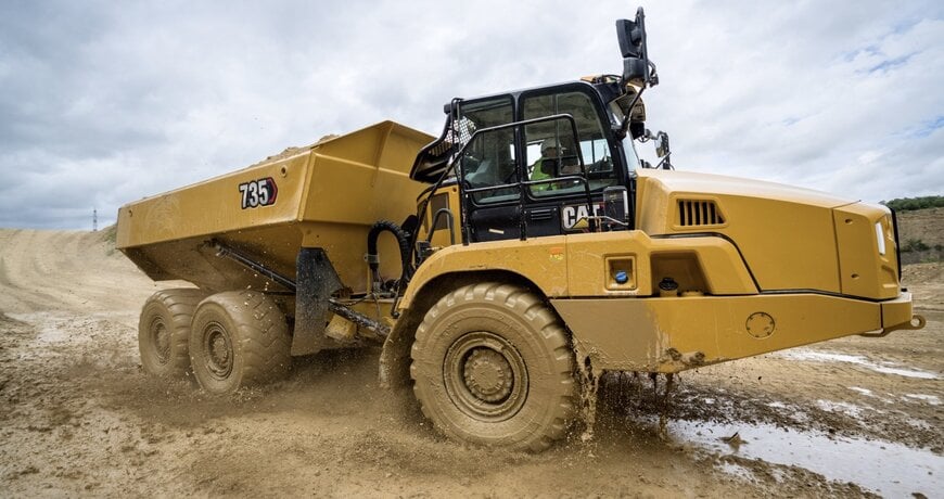 Caterpillar Launches Next-Gen Articulated Trucks with Advanced Safety