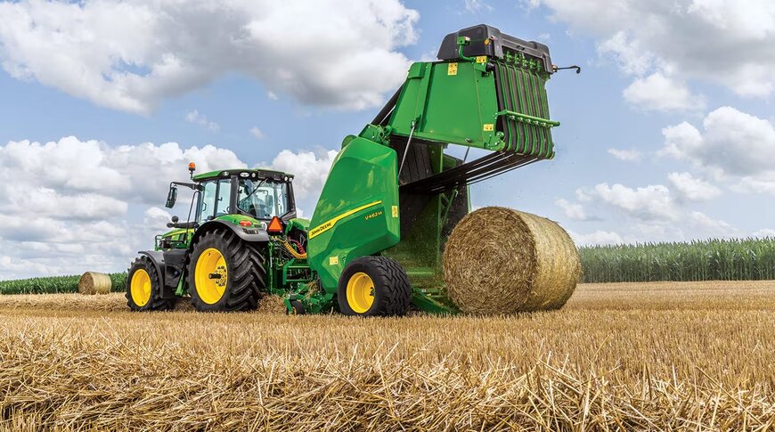 John Deere launches V452M round baler