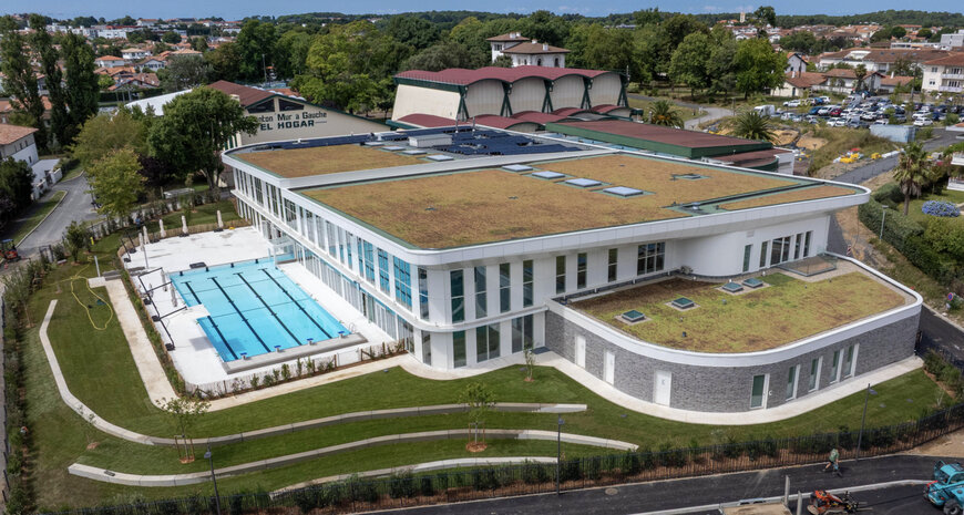 Eiffage Construction delivers a new exemplary and eco-responsible aquatic center in Anglet