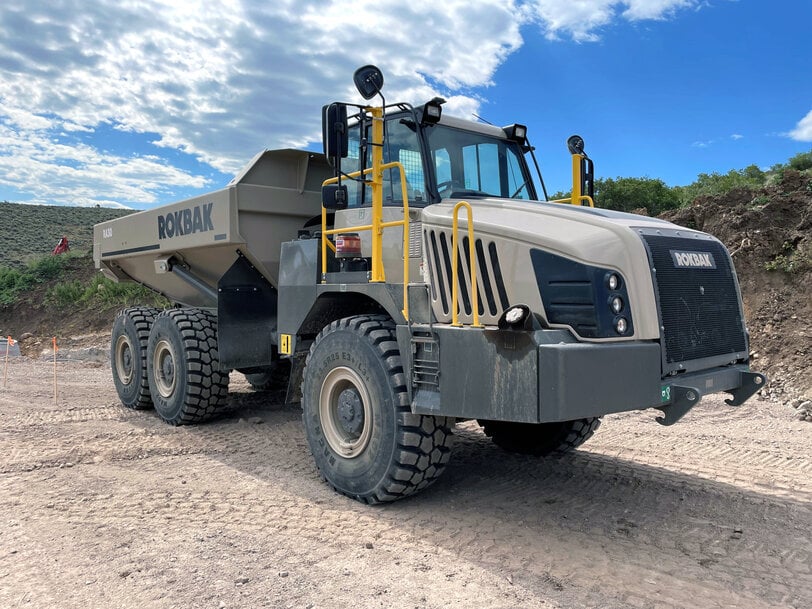 Rokbak RA30 haulers power luxury housing development in Utah