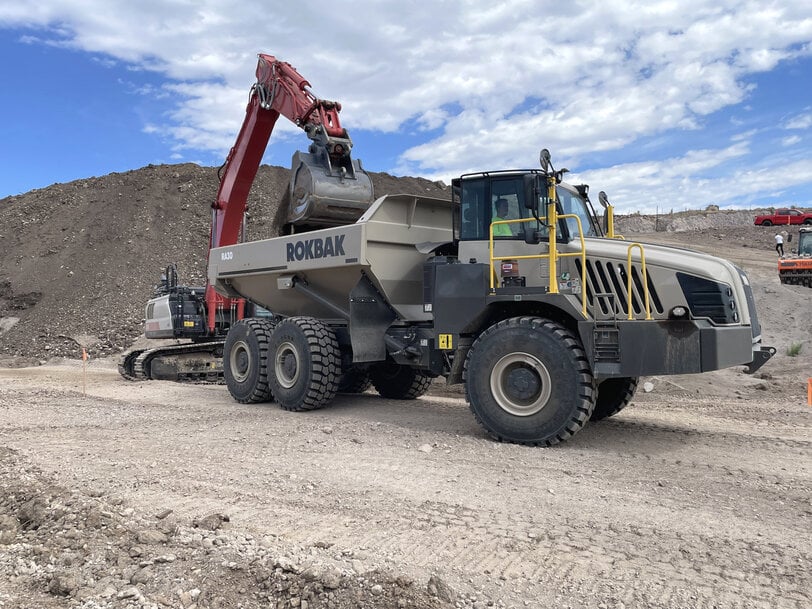 Rokbak RA30 haulers power luxury housing development in Utah