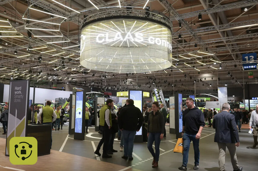 CLAAS showcases expanded CLAAS connect innovations at Agritechnica 2025