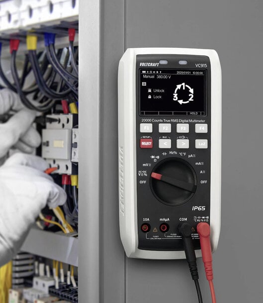 Voltcraft introduceert nieuwe multimeter-serie VC-900