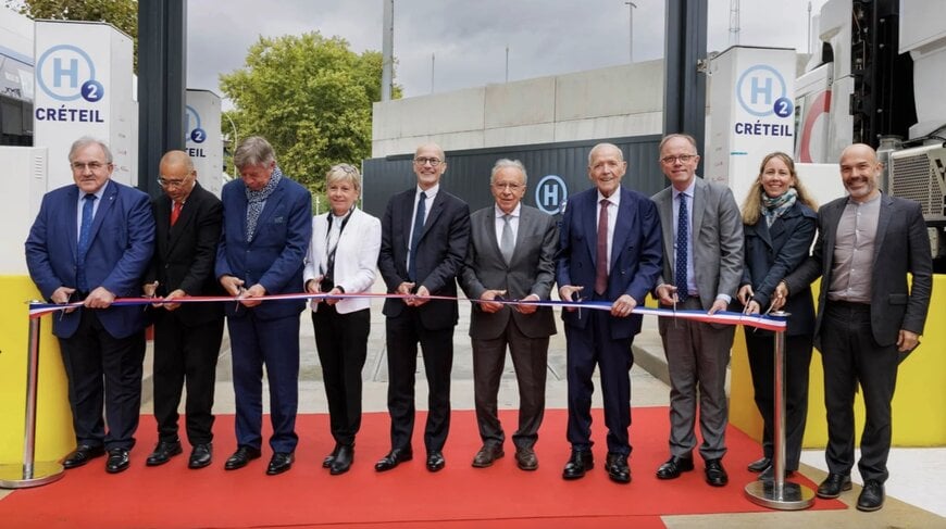 H2 Créteil project leaders inaugurate largest renewable hydrogen production and distribution station in France