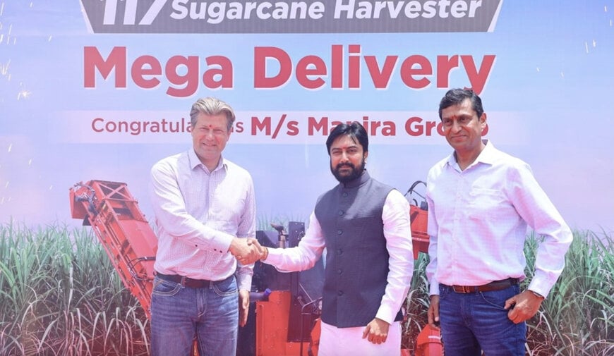 CNH delivers 117 Case IH harvesters, 234 New Holland tractors