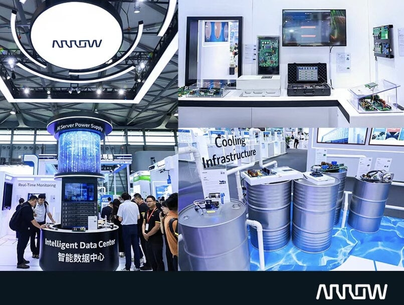 Arrow Electronics to Demonstrate End-to-End AI Data Center Power Solutions