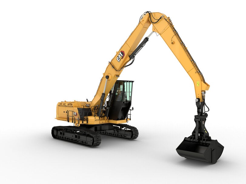 Caterpillar Launches Cat MH3295 Material Handler for Ports and Scrapyards