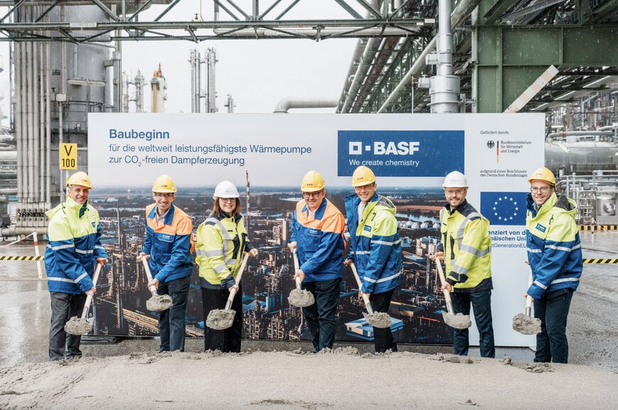 BASF startet Ludwigshafen Wärmepumpenprojekt zur CO2-Reduktion