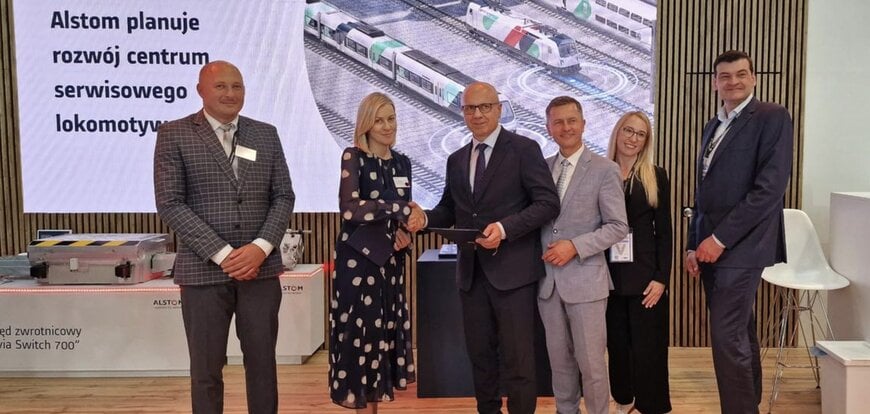 Alstom planuje centrum serwisowe lokomotyw w Polsce