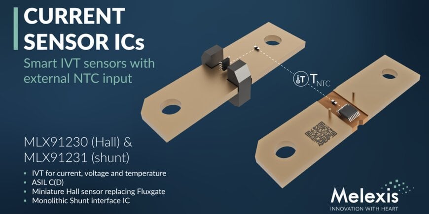 Melexis、IVTホールセンサーにNTC入力を追加
