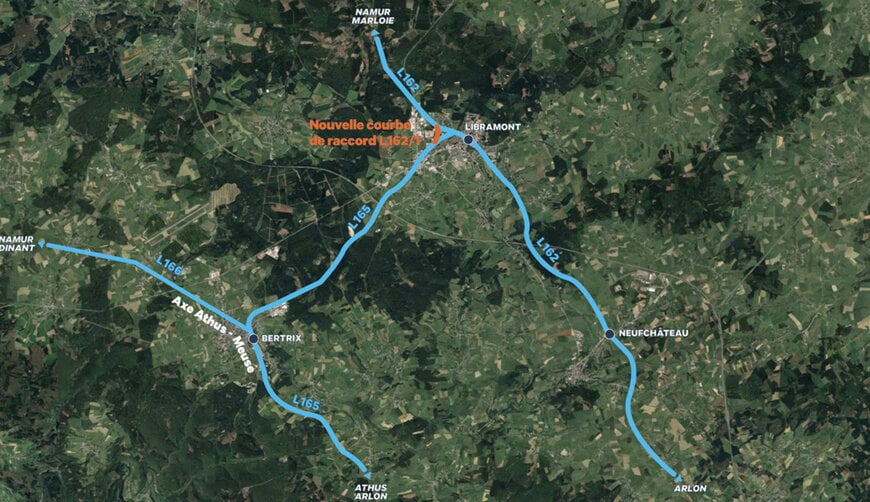La nouvelle courbe ferroviaire de Serpont est désormais en service