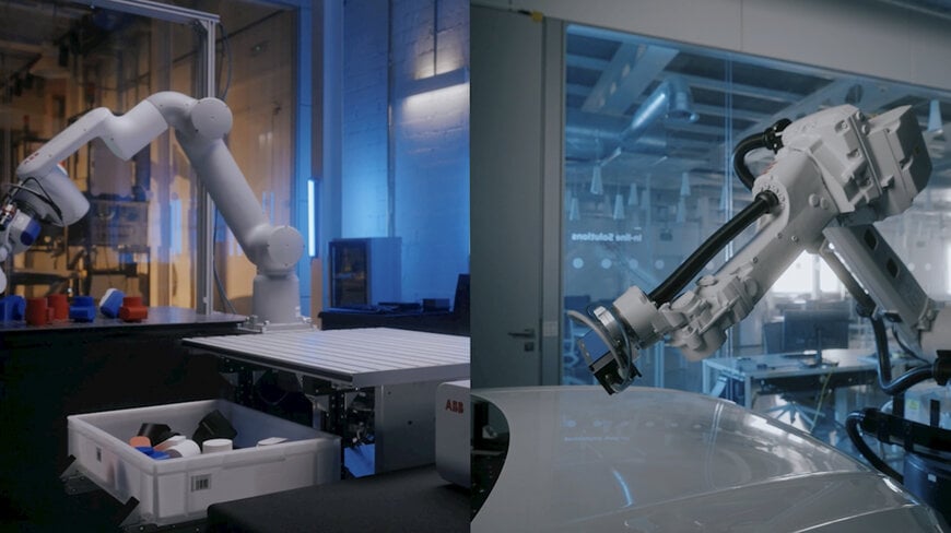 ABB Robotics lanserar OmniCore EyeMotion för autonom visionsbaserad robotik