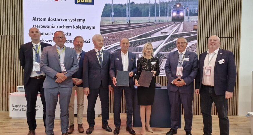 Alstom modernizuje linię 354 systemami sterowania ruchem