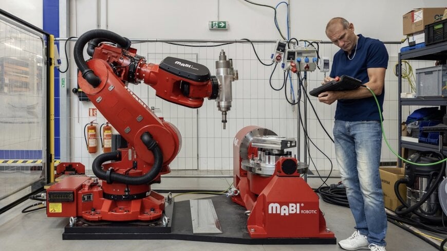 Siemens Sinumerik ONE pohání hybridního 3D tiskového robota