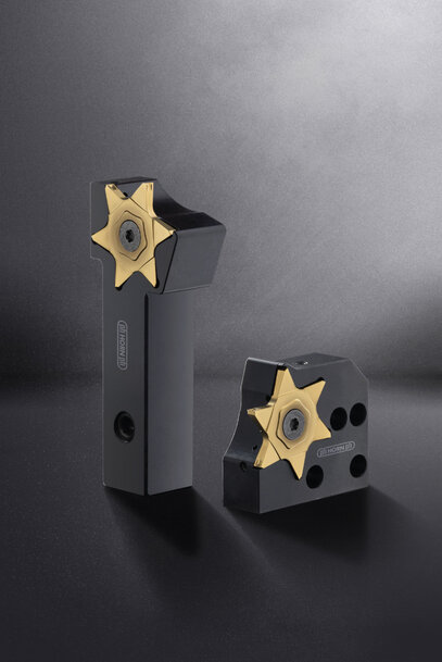 Horn élargit sa gamme de plaquettes de rainurage à six arêtes avec la 66T