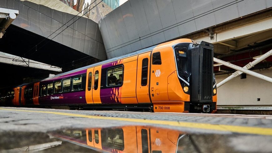 Birmingham’s Cross-City Line Aventra train fleet carried more than 12 million passengers in its first year