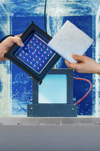 Fraunhofer IKTS Develops Photocatalytic Ceramic Foam Systems for Wastewater Purification