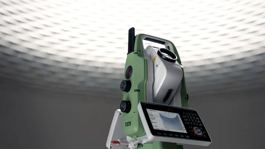 Leica TS20 Robotic Totalstation mit Edge-KI steigert Vermessungsproduktivität