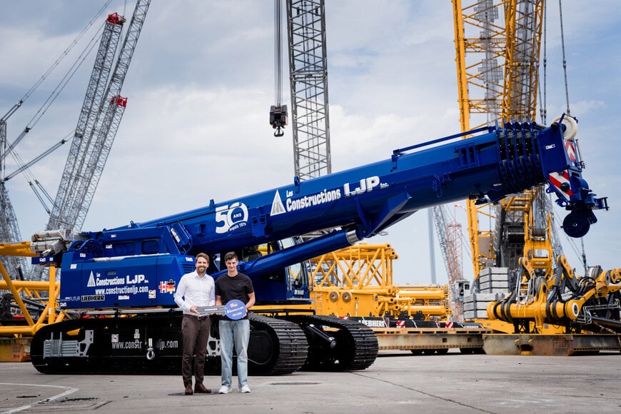 Trust Meets Technology: LJP Construction Relies on Liebherr LTR 1150