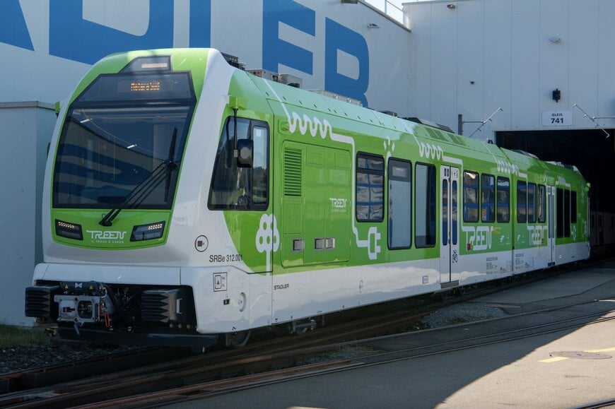 Stadler and FAL unveil first tailor-made battery-powered narrow-gauge electric train