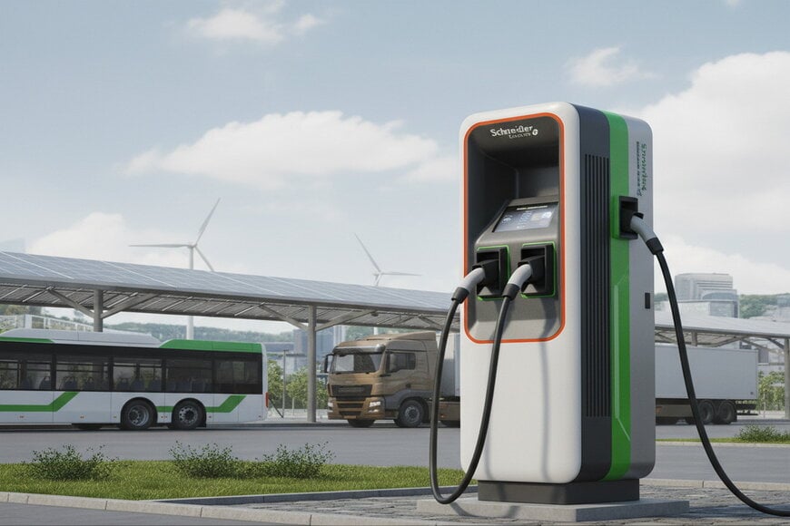 Schneider Electric satsar på robust snabbladdning för elbilar och tunga fordon