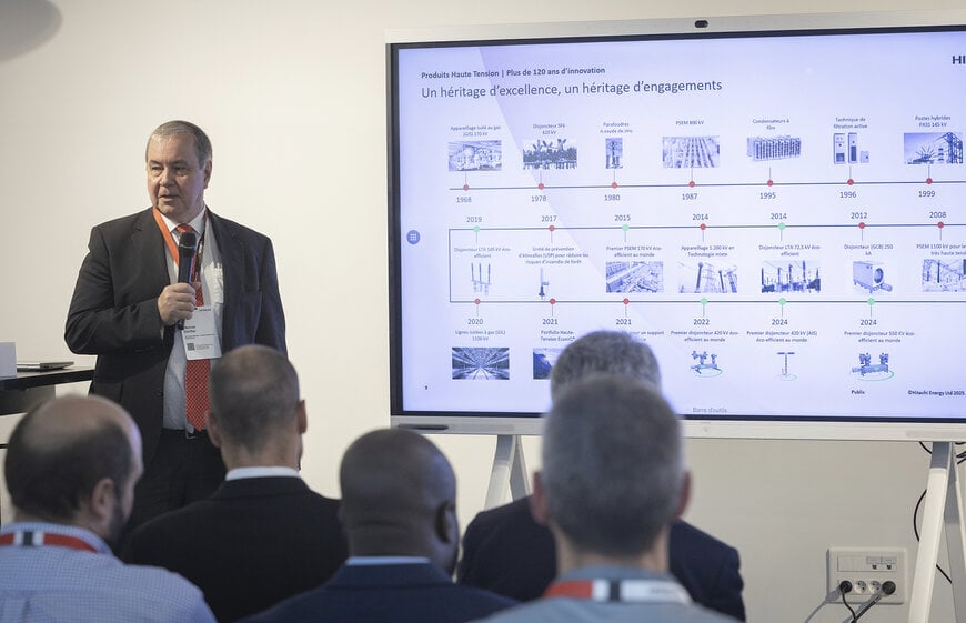 Hitachi Energy promeut la transition vers un réseau électrique sans SF₆ avec les Journées Haute Tension EconiQ
