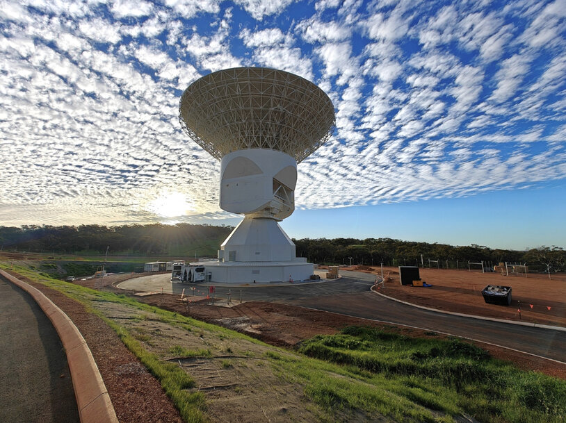 Thales Alenia Space Unveils ESA’s Fourth Deep Space Antenna in Australia