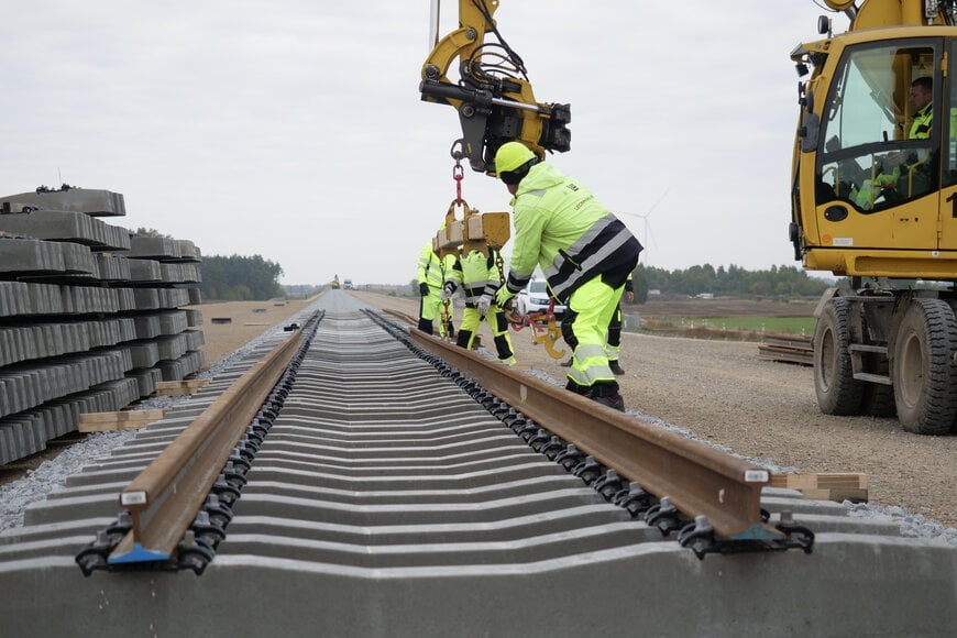 Rail Baltica Reaches Major Milestone with Track Laying in Lithuania