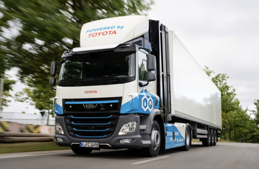 Toyota incorpora camiones de pila de combustible de hidrógeno a sus operaciones logísticas en Europa