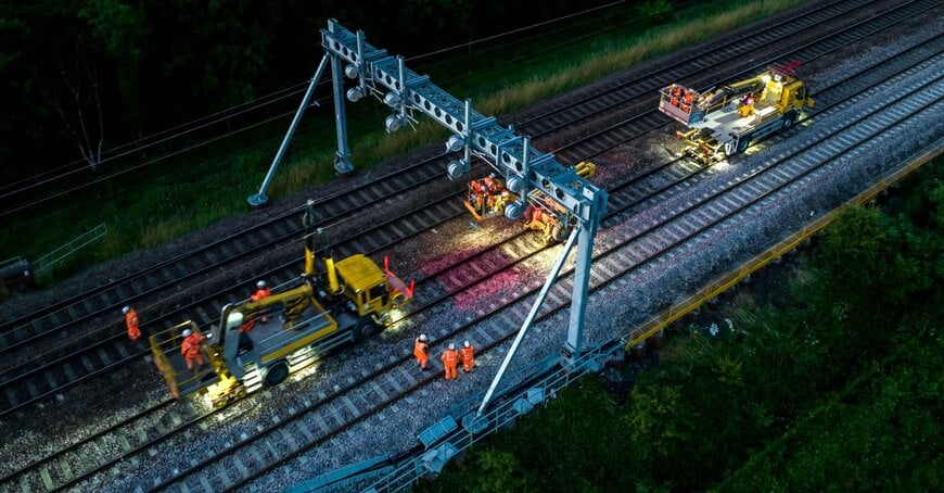 VolkerRail Delivers UK's First Sustainable Track