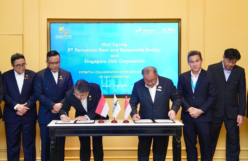 Pertamina and Singapore LNG Collaborate to Develop Bio-LNG