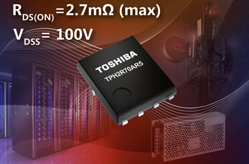 Toshiba dévoile un MOSFET 100 V haute performance