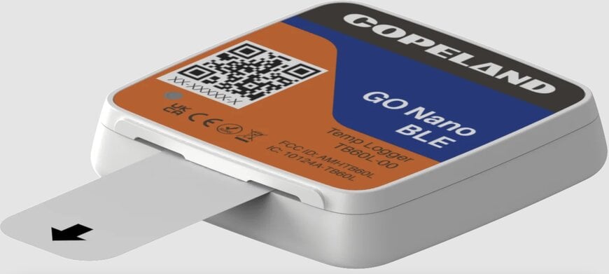 New Copeland GO Nano BLE Logger Measures Temperature-Critical Perishable Good Shipments