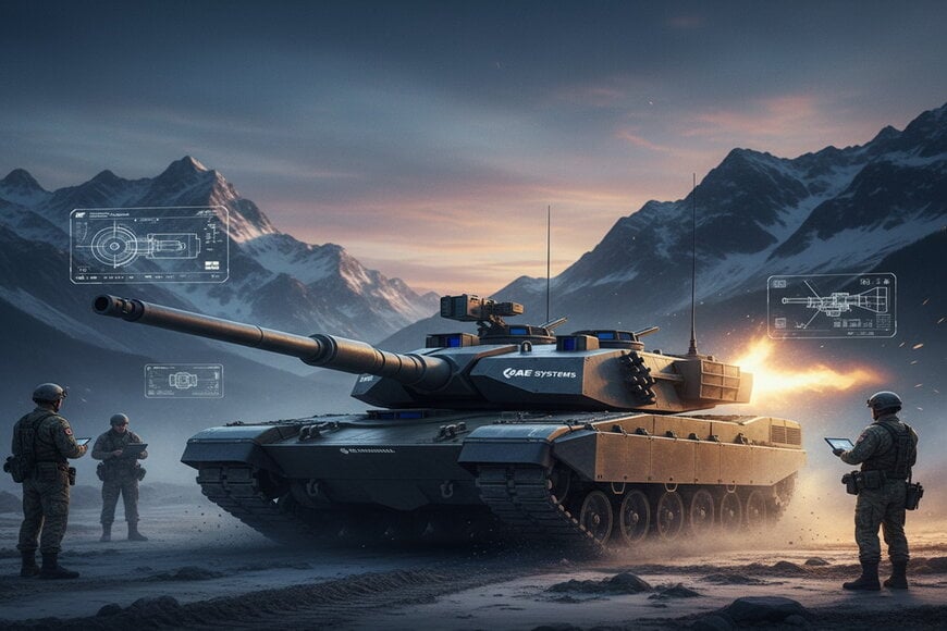 BAE Systems Partners Rheinmetall on CV90120 Gun Upgrade