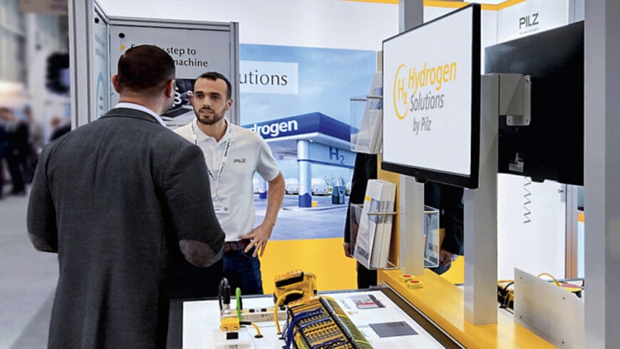 Pilz auf der Hydrogen Expo: sichere, smarte, skalierbare H2-Automatisierung
