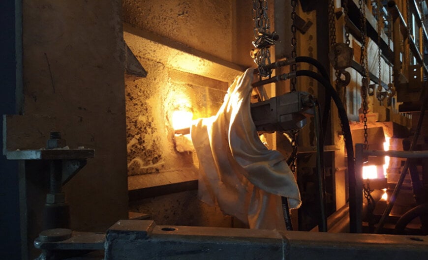 AMETEK LAND Enhances Glass Furnace Heat-up with Thermal Imaging
